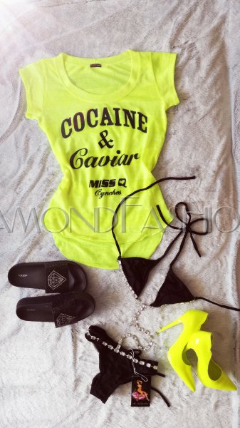 Tričko Cocaine & Caviar MISSQ