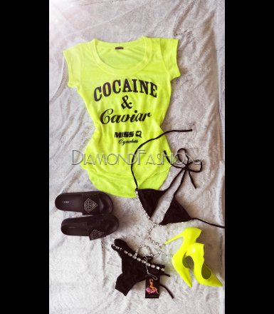 Tričko Cocaine & Caviar MISSQ